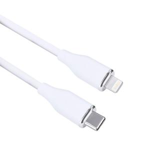 Solight USB-C/Lightning kábel, USB-C konektor - Lightning konektor, silikón, 1m