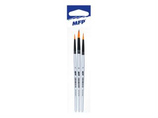 štetec synthetic guľatý set 3ks 6,8,10 6340142