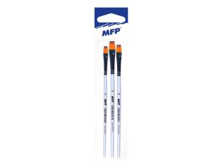 štetec synthetic plochý set 3 ks 8,10,12 6340154