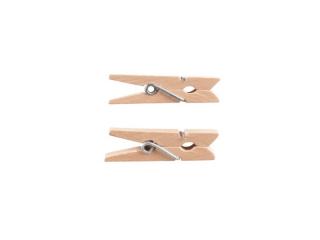 štipec drevo 3,5cm//24ks natur 2221738