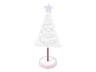 stromček 25cm filc biely 8886453