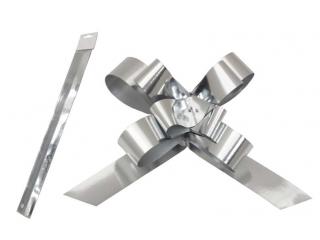 stuha sťahovacia strieborná metal 2/50 5660072