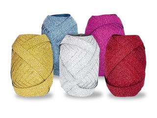stuha viazacia 20mx1cm Jumbo gliter mix 5660236