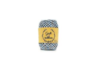 stuha viazacia papier double 10m/2mm modro-šedá 5660279