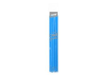 sviečky tortové 10ks 14cm modré 8800110