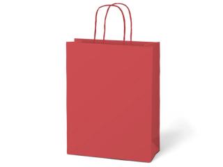taška darčeková T4 kraft 180x230x100 červená 5251219