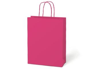taška darčeková T5 kraft 260x320x100 ružová 5251299