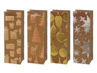 taška vianočný T12 KRAFT mix V29 (120x360x85) 5252787