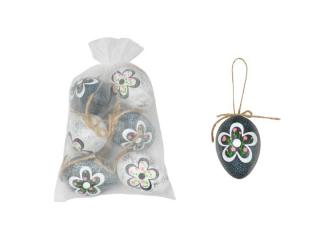 vajíčka plast 6cm/6ks SB vrecko 2221575