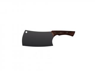 TRAMONTINA Sekáč na mäso Tramontina Churrasco Black FSC - 17,5 cm