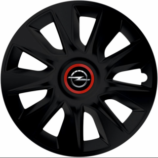 PUKLICE PRE OPEL 17" STRATOS RR Black 4ks