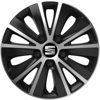 PUKLICE PRE SEAT 15" RAPIDE silver/black 4ks
