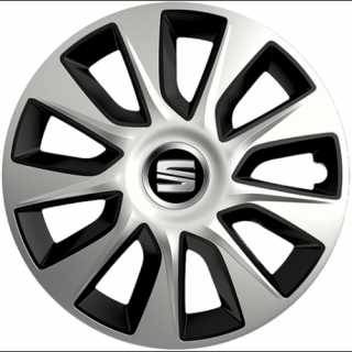 PUKLICE PRE SEAT 17" STRATOS silver/black 4ks