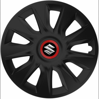 PUKLICE PRE SUZUKI 17" STRATOS RR Black 4ks
