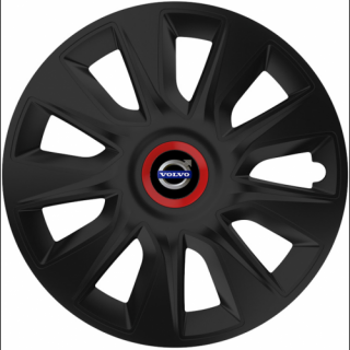 PUKLICE PRE VOLVO 17" STRATOS RR Black 4ks