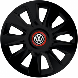 PUKLICE PRE VW 17" STRATOS RR Black 4ks