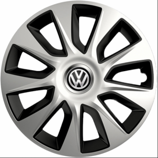 PUKLICE PRE VW 17" STRATOS silver/black 4ks