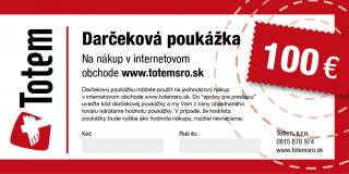 DARČEKOVÁ POUKÁŽKA TOTEM - 100 EUR