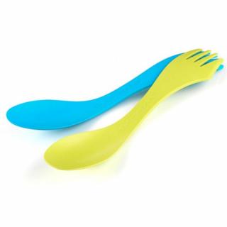 LIGHT MY FIRE - SPORK LARGE (CYAN-LIME) 2-PACK