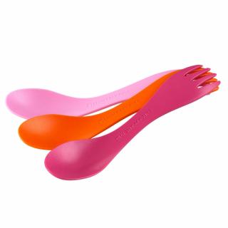 LIGHT MY FIRE - SPORK LITTLE (FUCHSIA-ORANGE-PINK) 3-PACK