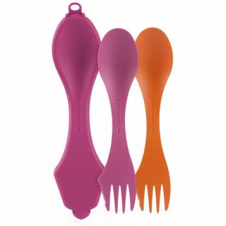 LIGHT MY FIRE - SPORKS N'CASE (FUCHSIA-ORANGE)