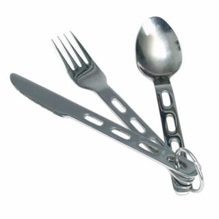 MIL-TEC - PRÍBOR LIGHT WEIGHT ODĽAHČENÝ S KRÚŽKOM