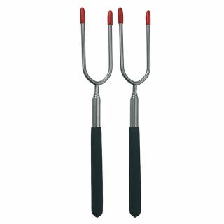 SCHWARZWOLF - LIPNO TELESKOPICKÉ VIDLIČKY NA OPEKANIE (2-PACK)