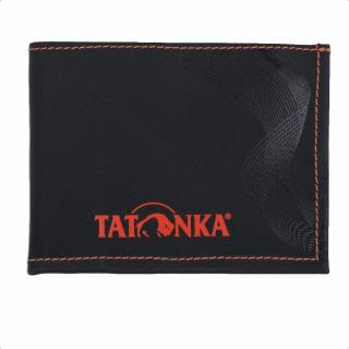 TATONKA - HY WALLET PEŇAŽENKA (BLACK/ORANGE)