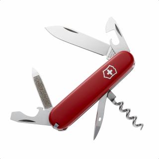 VICTORINOX - 0.3802 SPORTSMAN RED VRECKOVÝ NÔŽ