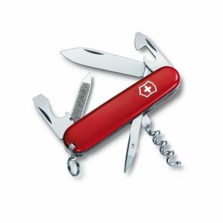 VICTORINOX - 0.3803 SPORTSMAN RED VRECKOVÝ NÔŽ