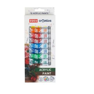 Akrylové FARBY 12 ml set 12 farieb SPO- 923452