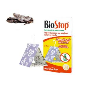BioStop - lep na šatové mole 2ks / balenie KE-16007