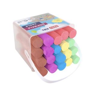 Chodníkové kriedy 20 ks sada vo vedierku PRO- 88302