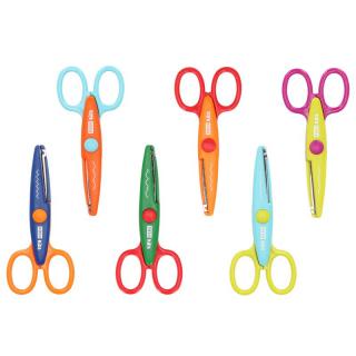 Detské ozdobné nožnice 13 cm, 6 vzorov PRO- 941652