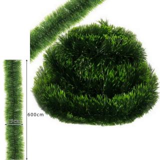 Girlanda na vianočný stromček - zelená 600 cm PRO-022308