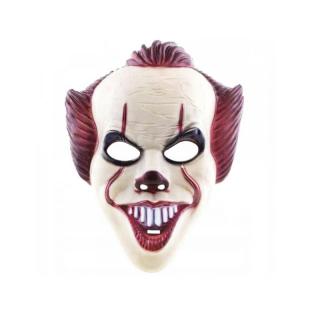 Halloweenska maska ​​klauna Pennywise klaun PRO-26028