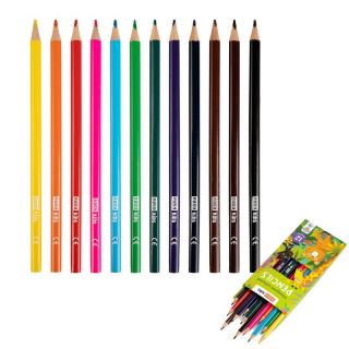 Kids Trojhranné pastelky, 12 barev SPO-943671