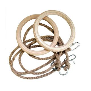 Kruhy závesné Gymnastické 24 cm set - 2ks SP-1163