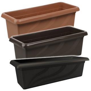 Kvetináč TREND 40 cm PLA-4111500 - Hnedá PLA-4111500