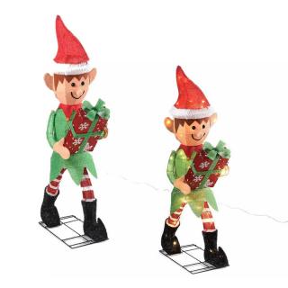 LED vianočný ELF Škriatok 50 x 28 x 108 cm PRO-533016