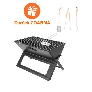 Prenosný Gril na drevené uhlie  - G 9791 PRO - 9791
