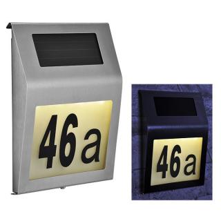 Proki LED solárne číslo domu Home HI-60210