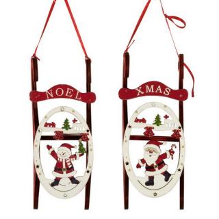 Proki Ozdoba na stroček Sane 17 cm PM-35271 - Snehuliak PM-35271