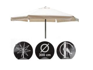 Proki Slnečník  s kľukou 300 cm - Beige LE-2003
