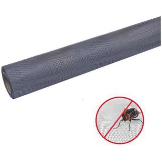 Sieť proti hmyzu a komárom 1000 mm sklovlákno, šeda PRO- 221482