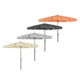 Slnečník  naklápací  UV50+ 140x180cm s kľukou PRO-62753 - Orange PRO-62753