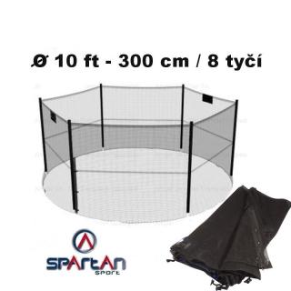 Spartan Ochranná sieť k trampolíne 300 cm 8 tyčí SP-1294