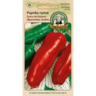 Tradičné semená JOJA Paprika zeleninová DULCE DE ESPANA MAXI 0,7g PRO-12305-B