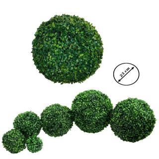 Umelý Buxus - guľa 25 cm - zelená LE-99770
