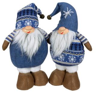 Vianočná dekorácia Gnom 30 cm - Blau PM - 40831 - Chlapec PM - 40831